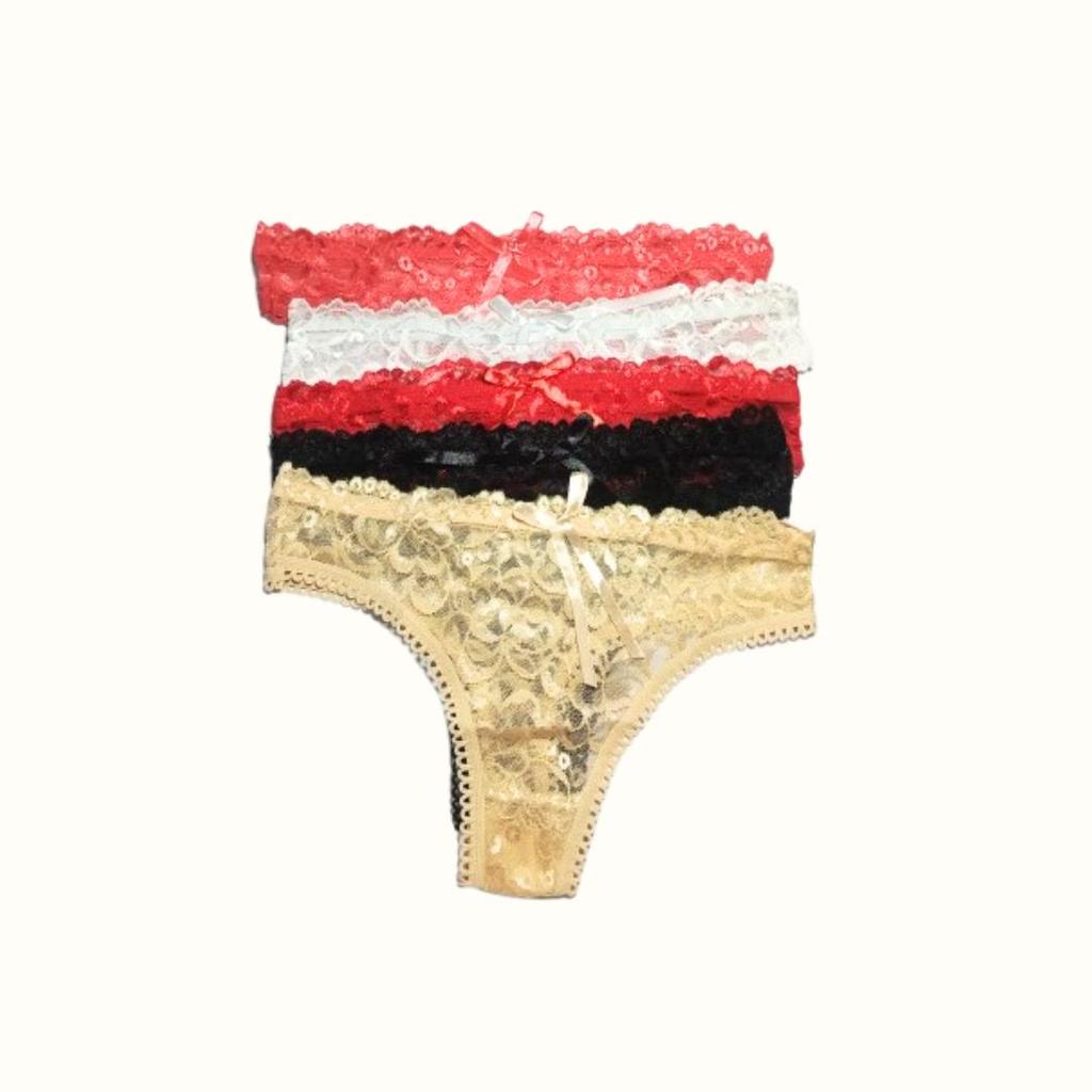 CELANA DALAM WANITA THONGS TIPIS LOW WAIST LACE CD SEXY G STRING CELANA DALAM WANITA THONGS