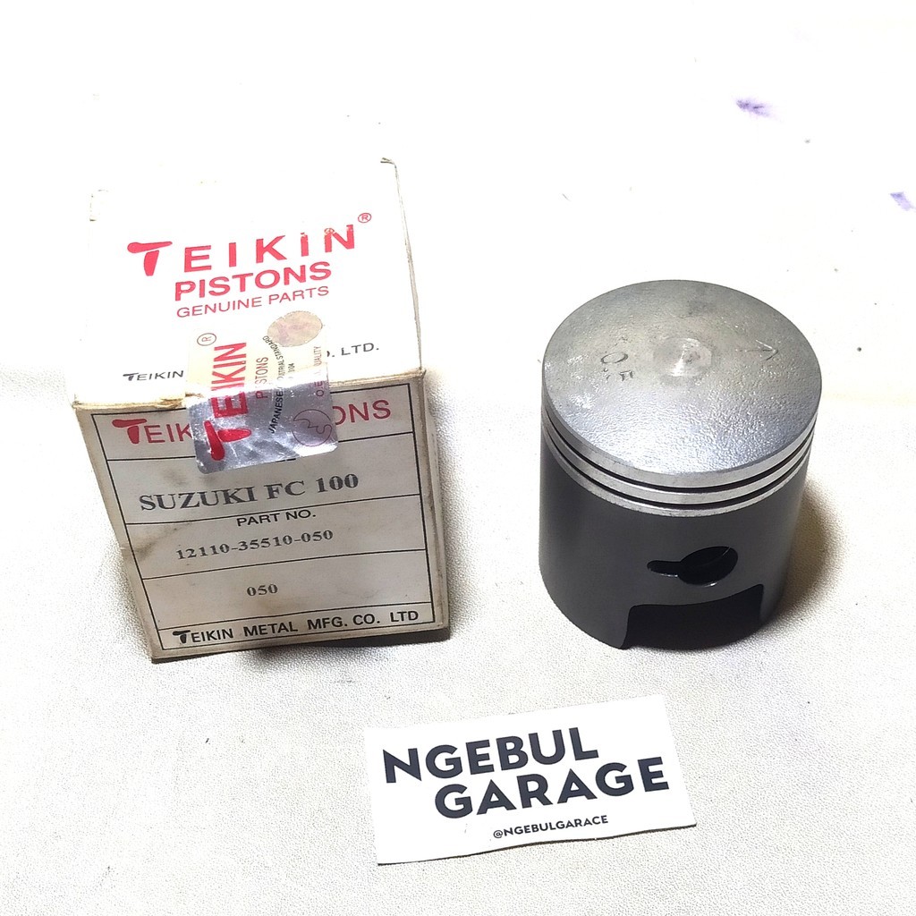 Piston RC100 RC 100 OS50 SUZUKI KULITAS JAPAN 12110 35510 050 TEIKIN