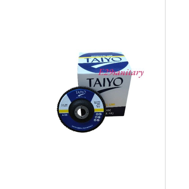 AUPSHOP TAIYO 1 KOTAK (10pcs) TAIYO Amplas SUSUN / Gerinda Amplas Susun TAIYO