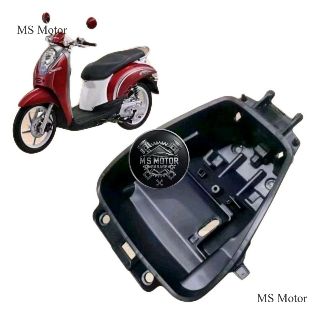 Bok bagasi bok aki scoopy lama/scoopy karbu