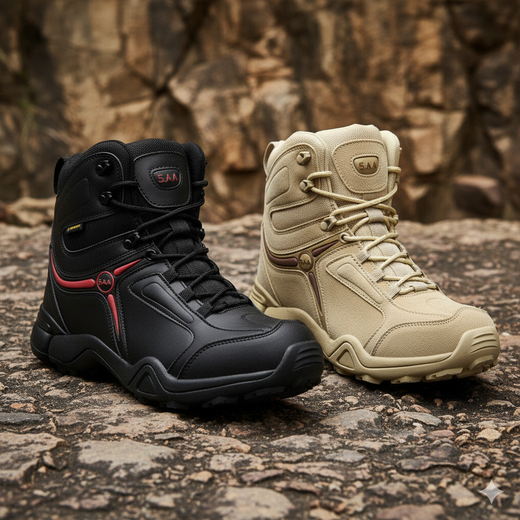 Promo 6.6 Sepatu Delta 5AA Sepatu Boots Safety Tactical Satpol pp Polisi TNI Pdl PDH Hiking Gunung P