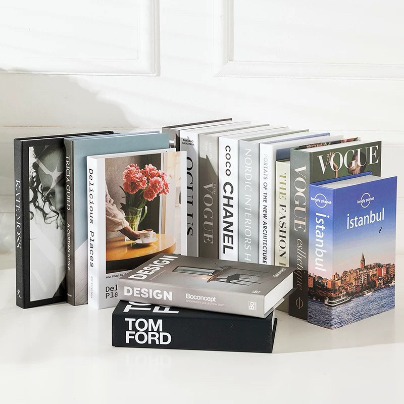 Fashion Book Buku Pajangan / Dummy Book / Properti Foto / Pajangan rumah dekorasi
