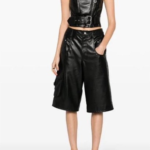 TERBARU Rompi Kulit Wanita Sexi / Leather Vest Sexi Girl