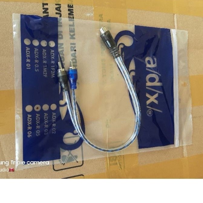 New Kabel RCA Cabang RCA Audio Mobil Original