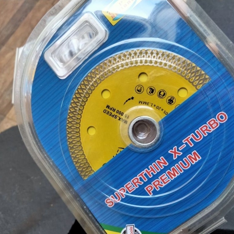 Pemotong Keramik & Granit Super Tipis 4" | CPT NATIONAL DIAMOND WHEEL TURBO