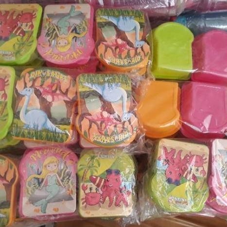 BestPromo Lunch Box Omprengan Roti Mini Kotak Makan