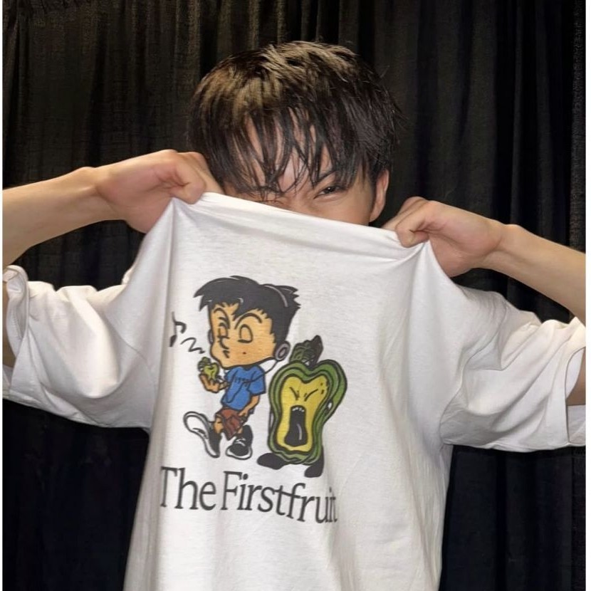 Kaos korean kpop mark lee nct THE FIRTSFRUIT versi DEPAN BELAKANG