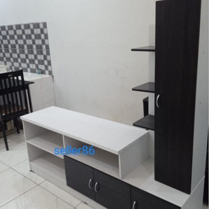 NEW RAK TV MINIMALIS BESAR BARU / LEMARI TV BESAR / BUFFET TV / MEJA TV BARU / RAK TV MURAH /
