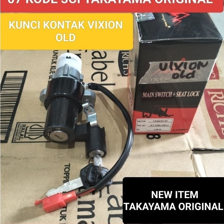 KUNCI KONTAK ONLY YAMAHA VIXION PART 3CI TAKAYAMA ORIGINAL