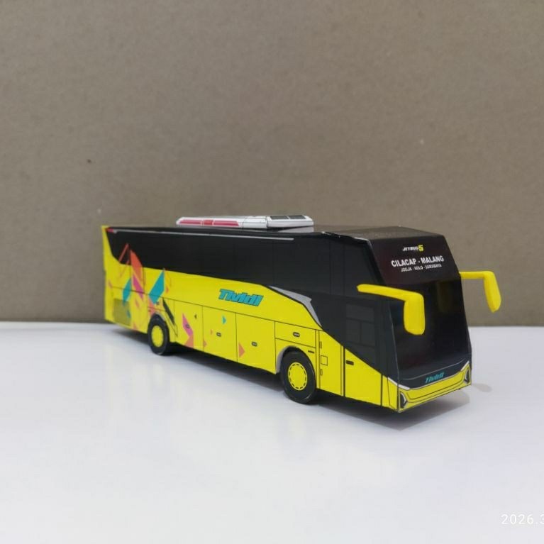 Miniatur Bus Tividi Kuning Jetbus 5