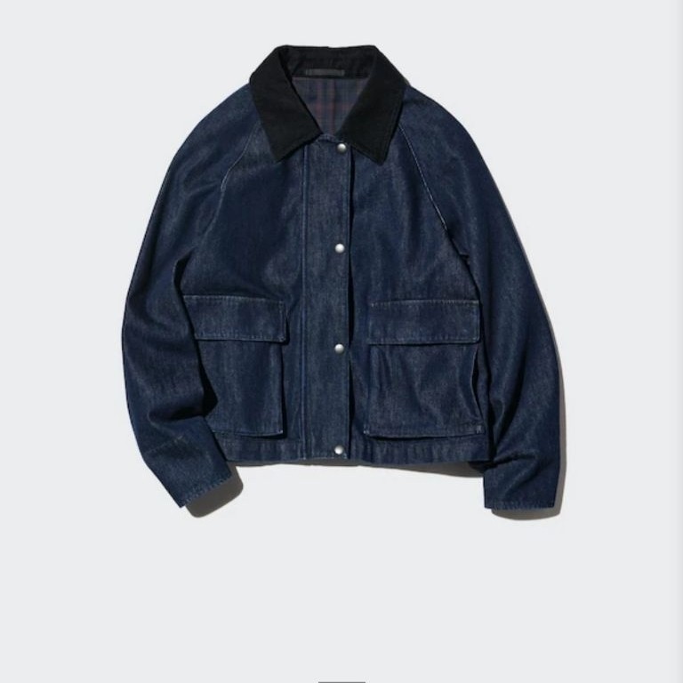 uniqlo jacket jeans / denim