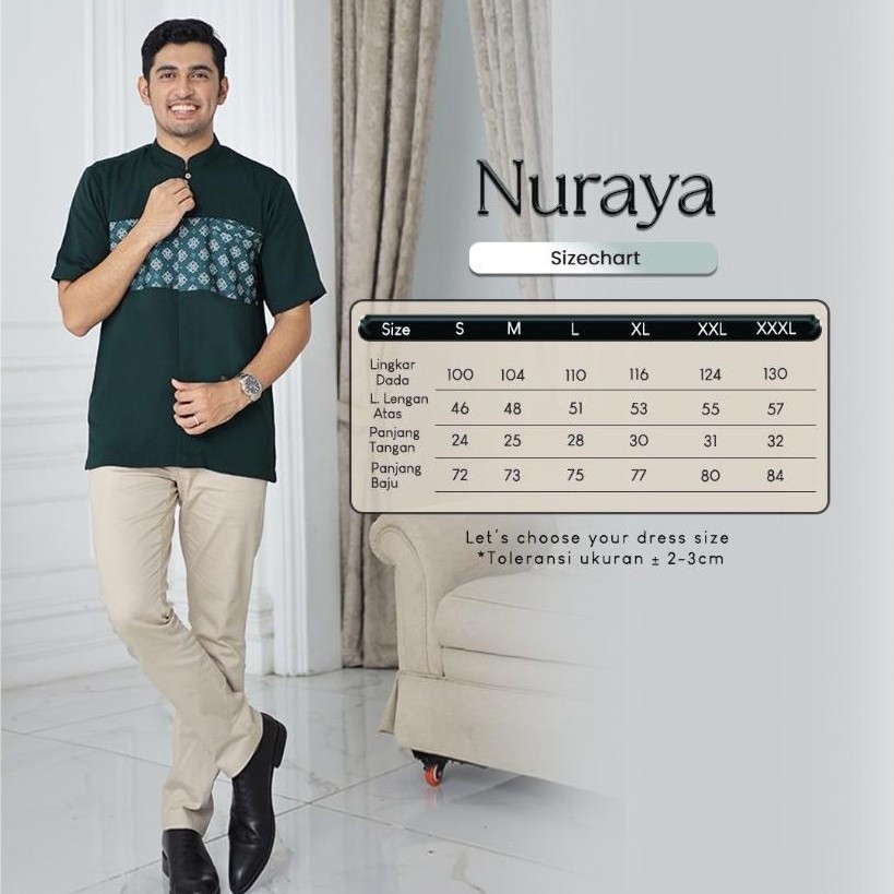 Kualitas Super Sarimbit Nuraya [Emerald Vine] By Salvina |Sarimbit Salvina |Sarimbit 2026
