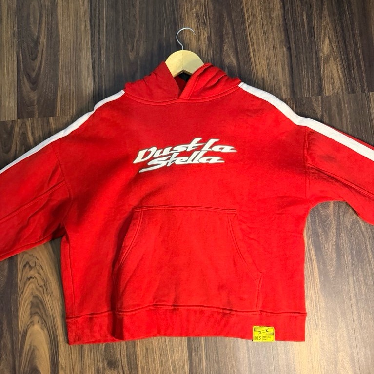 DLS HOODIE RED ORIGINAL 100%