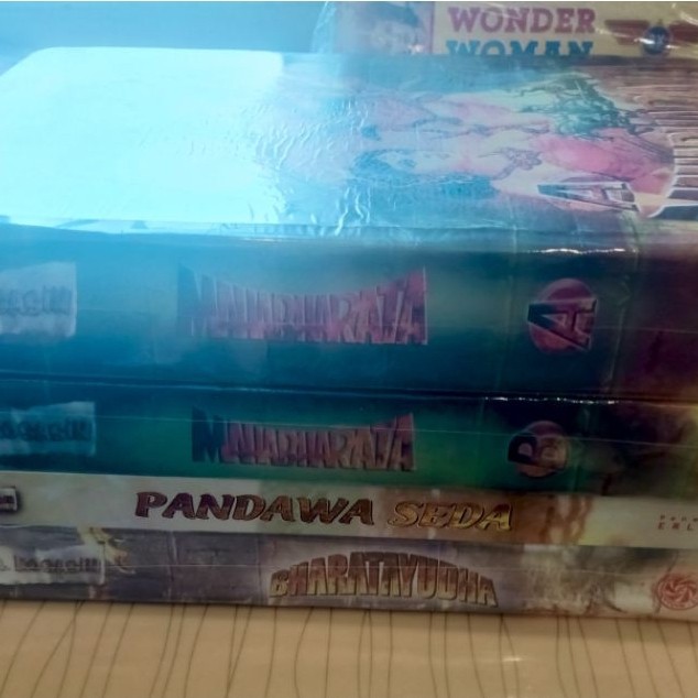 Trilogy Mahabharata Bharatayuda Pandawaseda - Edisi khusus hard cover kolektor (RA Kosasih) & parike