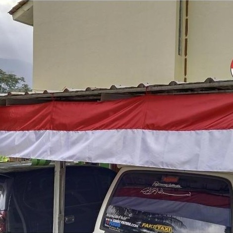 bendera merah putih lespang 5 Meter-umbul umbul serbaguna merah putih