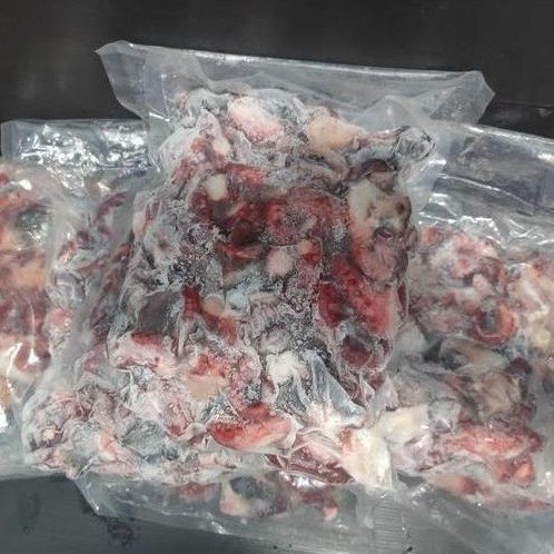 Carne- Gurita Potong - Frozen Tako Leg - Octopus Beku 1 Kg. Gurita Potong Isi Takoyaki