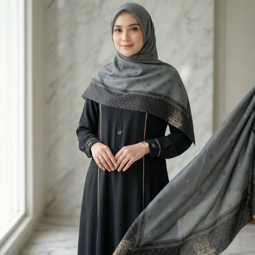 SCARF HAGIA SHOPIA By Alwiyya Fashion