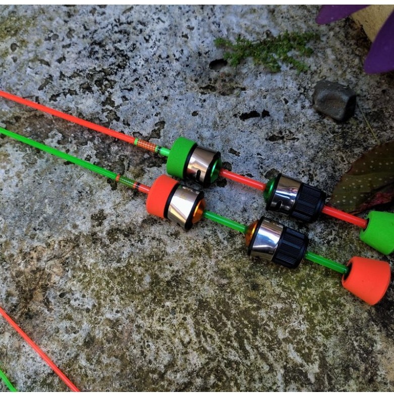 Joran Micro Fishing 100cm, cocok untuk mancing ikan wader/beunteur, udang, dan ikan kecil lainnya