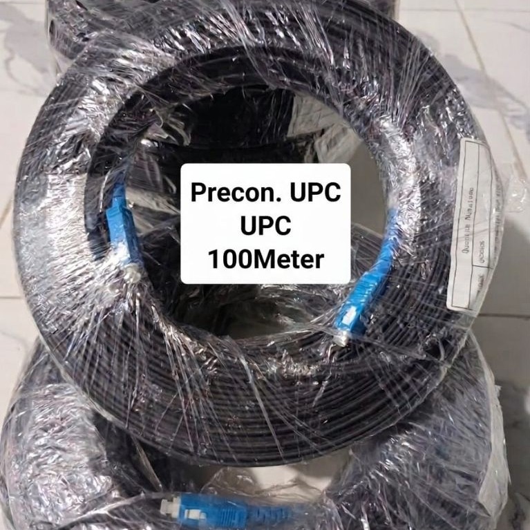 KABEL FIBER OPTIK PRECON 100 METER UPC UPC
