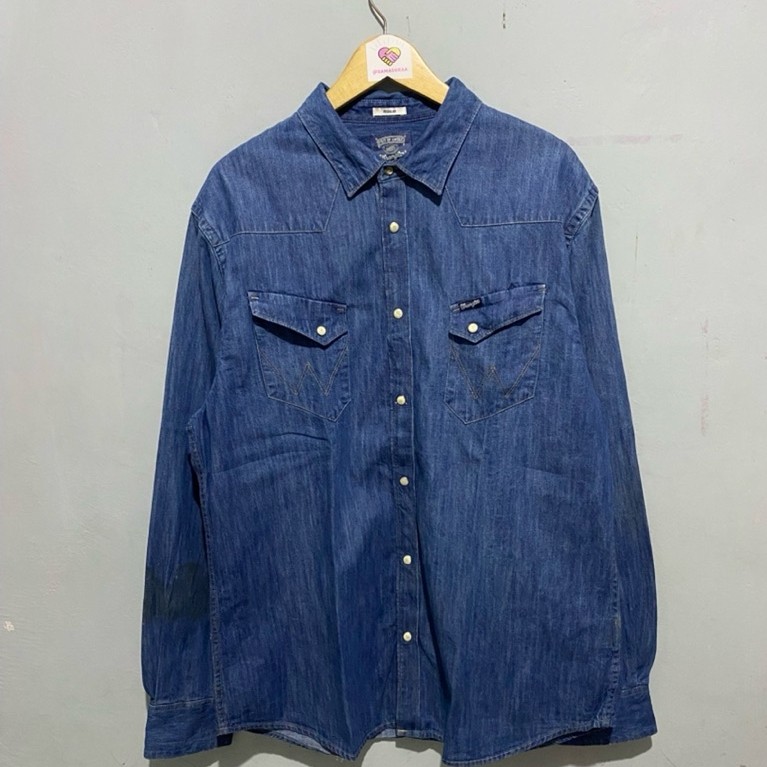 kemeja wrangler western jeans