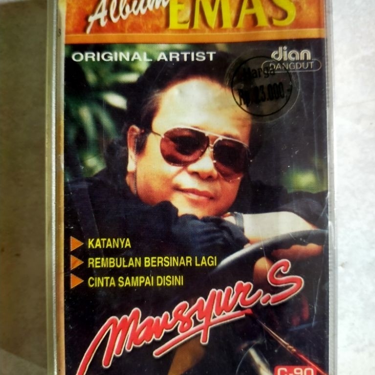 kaset pita jadul "Album Emas" MANSYUR.S