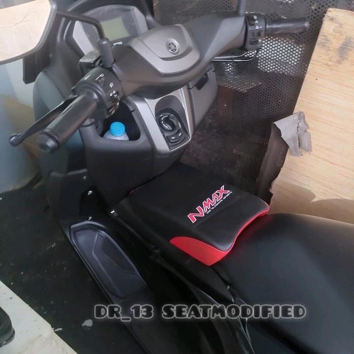 Promo Best JOK BONCENGAN ANAK ADV 160 ADV 150 BEAT VARIO NMAX PCX LOGO BORDIR - Logo bordir Hitam, n