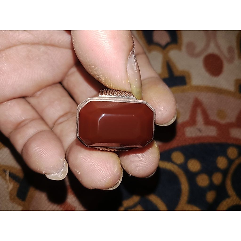 batu kopiko ring perak