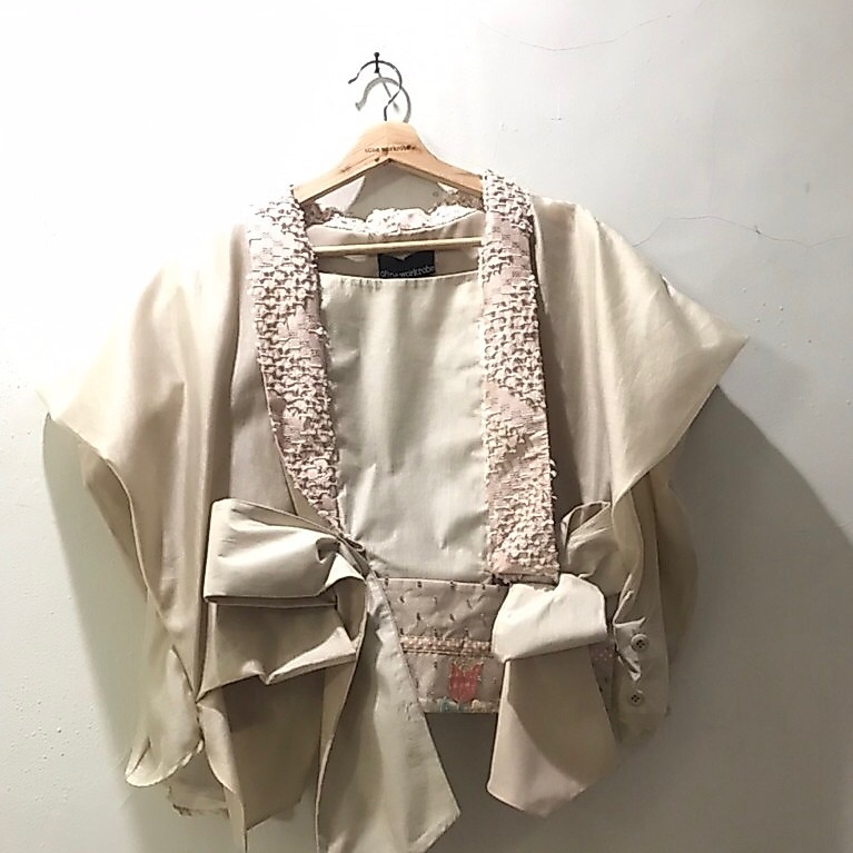 OLINE WORKROBE - MANISHA KIMONO TOP IN NUDE (new)