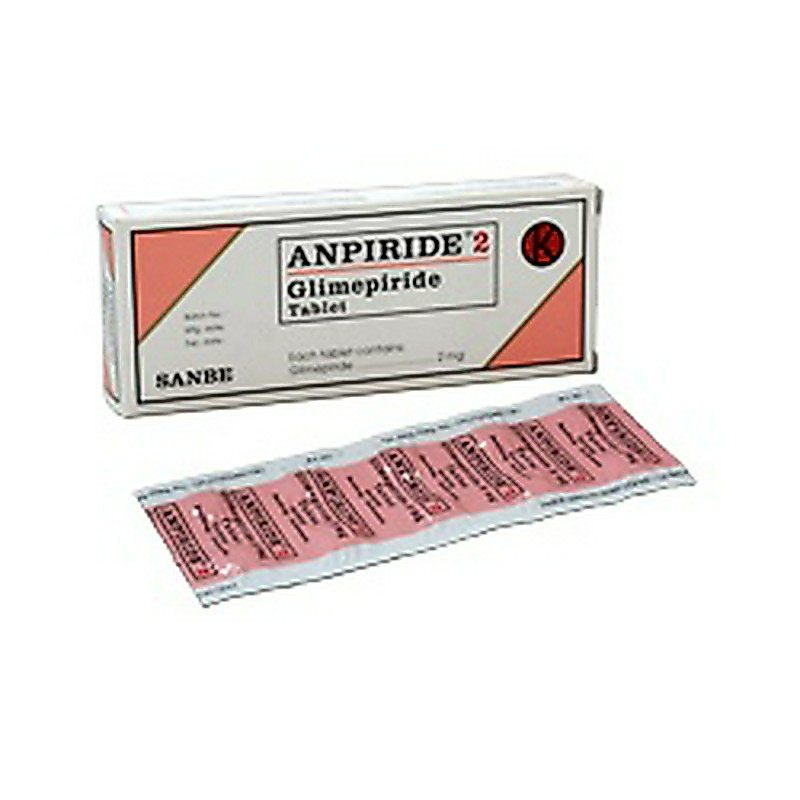 ANPIRIDE 2 2 MG 1 STRIP @ 10 TABLET
