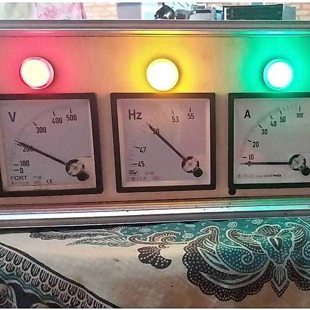 HZ Meter Analog / Hz Panel Meter Analog / Frekuensi Meter Premium Terbaik Berkualitas Awet Terbaru