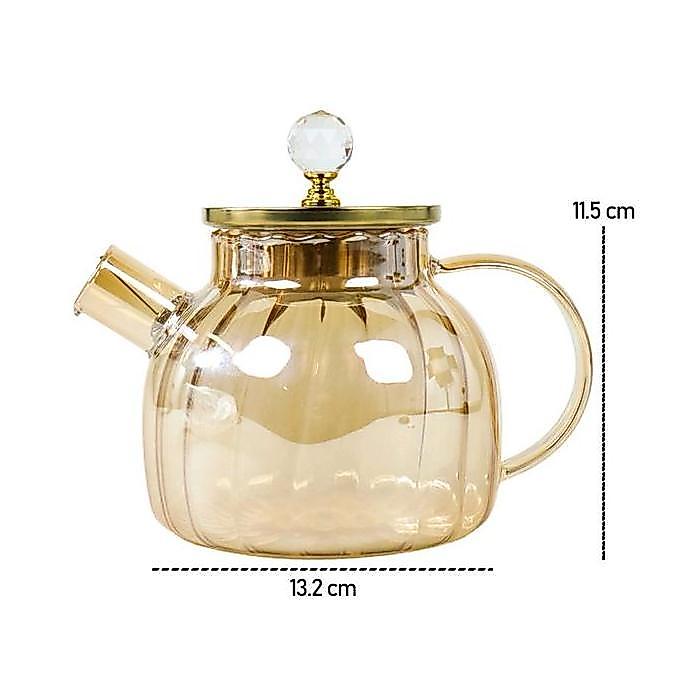 Teko kaca unik  aesthetic tahan panas teko kaca unik AM