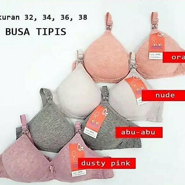 3 Pcs BH Yiyi / BH Busa Tipis / Bra Remaja / BH Remaja / BH Busa Polos / Bra Wanita / BH Wanita