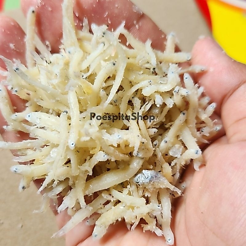 250gr teri medan asin/ikan teri medan/ikan asin