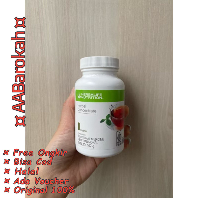 Teh Herbal Instan Penurun Berat Badan Thermo Teh Herbalife Original & Ginger Honey