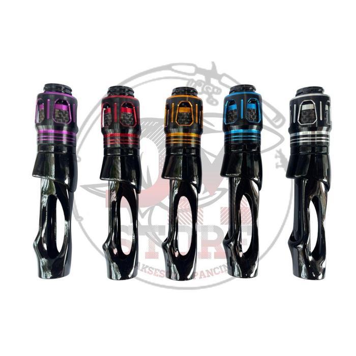 Reelseat ovs mahkota - reelseat spinning ul delux - reel seat ovs - Ungu