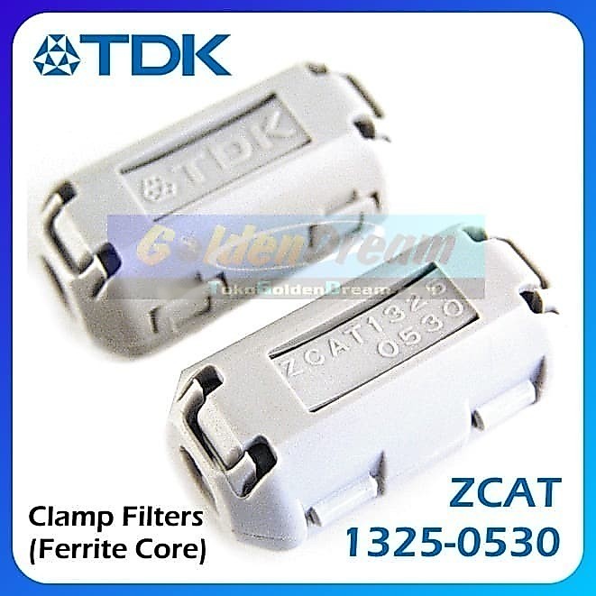 Magnet TDK Original ZCAT 1325 0530 Ferrite Core Clamp Filters EMC 5mm