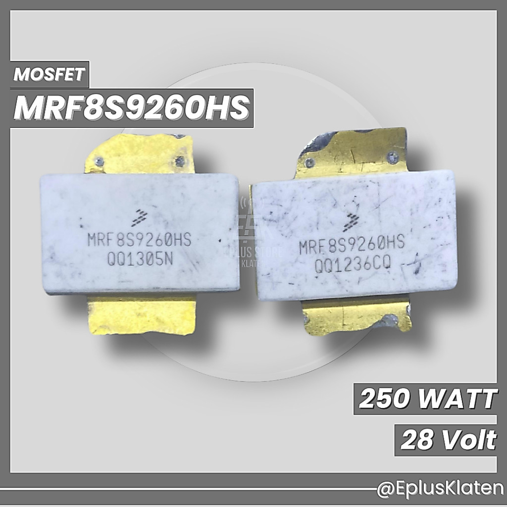 MRF8S9260HS final mosfet boster FM VHF mrf260 TR112