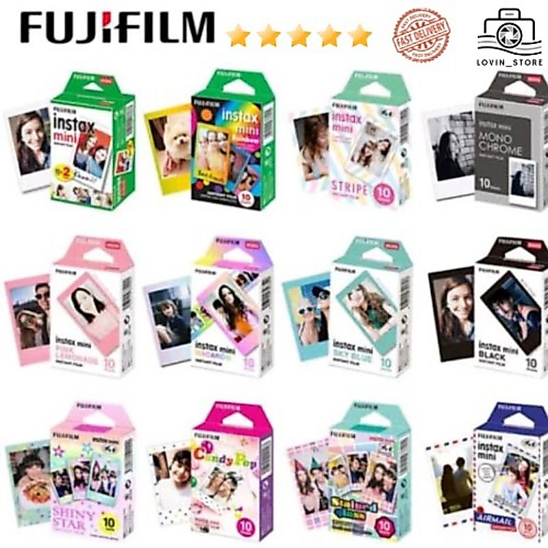REFILL INSTAX PAPER, FREE GIFT, LANGSUNG KIRIM
