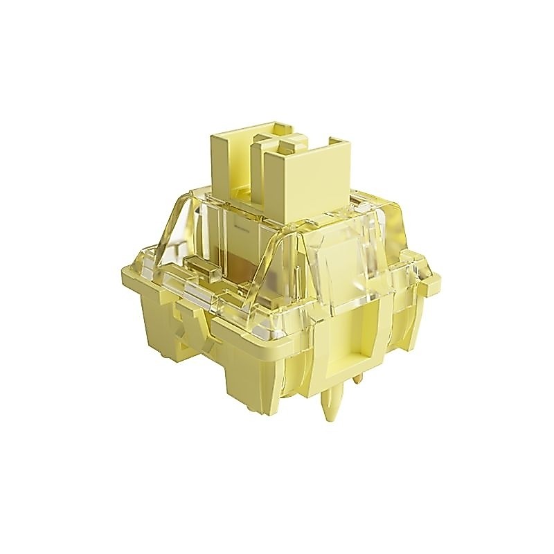 Akko Cream Yellow V3 Pro - 5 PIN - Linear Switch Keyboard Mechanical