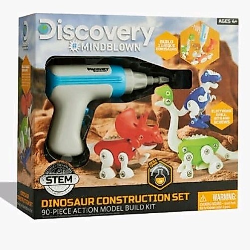 Discovery Mindblown Dinosaur Construction Set 90pcs Model Build Kit