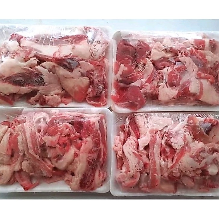 Tetelan Daging Sapi pack 500 gr Frozen
