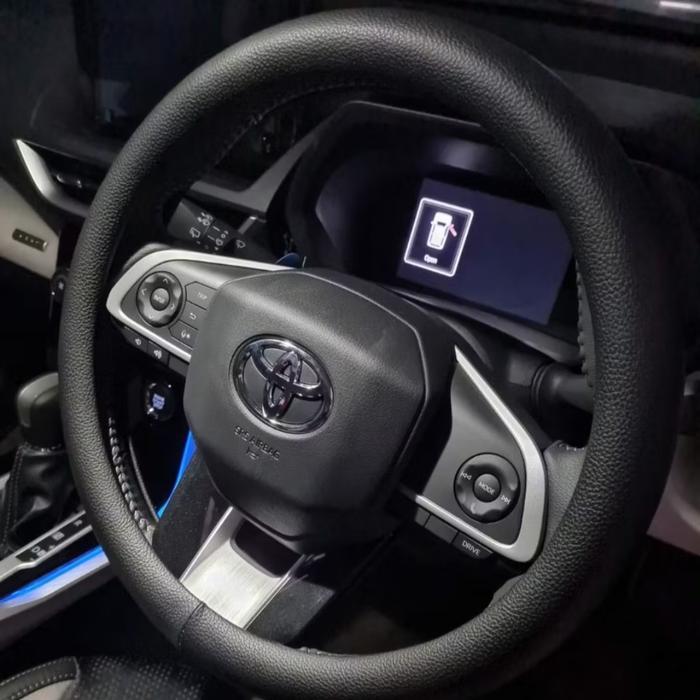 DISKON- AVANZA/VELOZ SARUNG STIR MOBIL MBTECH ORI... TOYOTA - Hitam, S