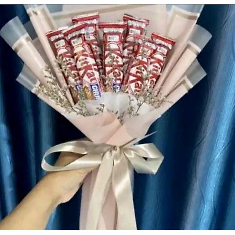 Buket Coklat Kitkat Terbaru Valentine