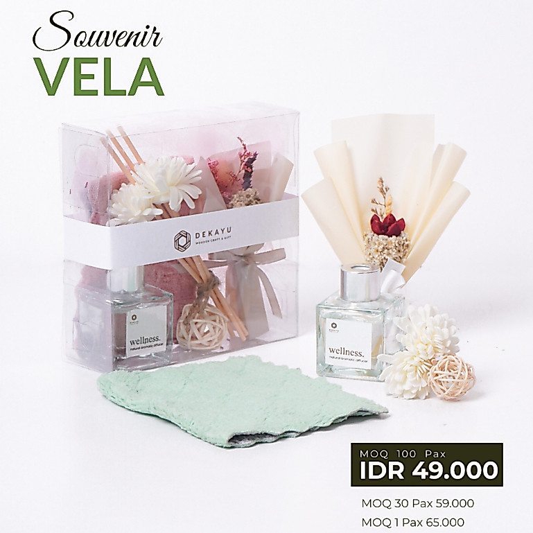 Dekayu - Souvenir Vela | Souvenir Pernikahan | Souvenir Unik