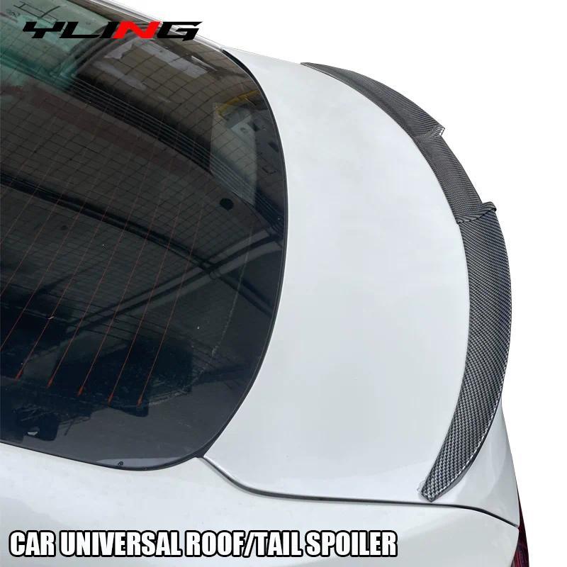 Car Universal Rear Wing Roof Spoiler Se Hatchback Y Length Fit For VW Volkswagen Polo Goft BMW E90 E