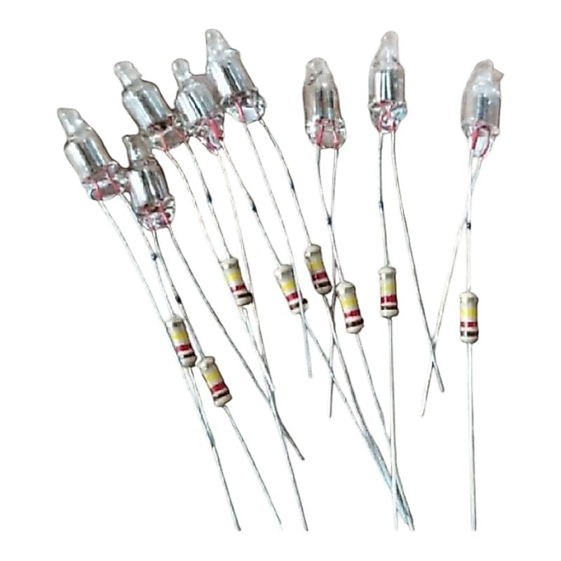 LAMPU SETRIKA + RESISTOR UNIVERSAL