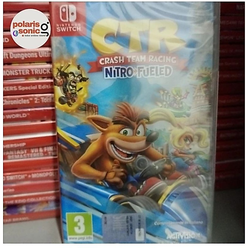 Switch Ctr Crash Team Racing Nitro CTR Fueled Nintendo Switch