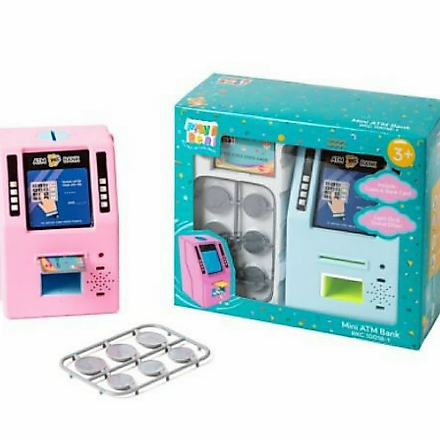 mainan atm anak / atm mini bank / mainan celengan mesin Atm