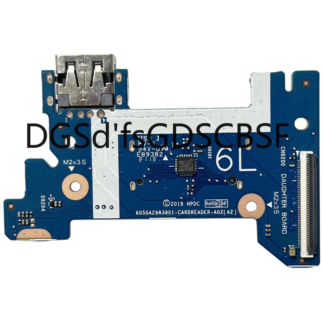 A-  Original For Hp 14-CM 14-CK 14-CF 14-DF 14-DG 240 G7 246 G7 245 G7 Type-C USB Card Reader Board 