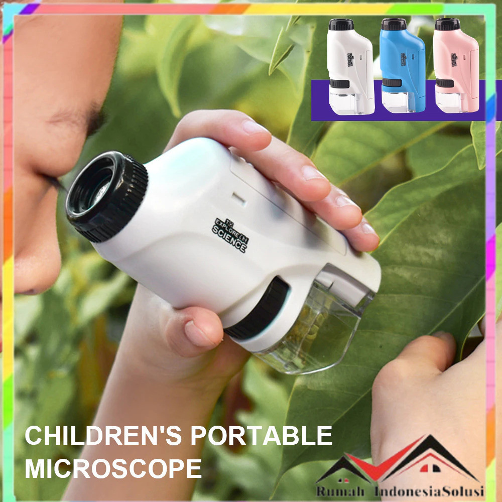 

- Linmora Mikroskop Mini Pocket Lab 60-120X Magnification - LZ8602 -